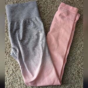Gymshark Womens Seamless Ombre Leggings Small
